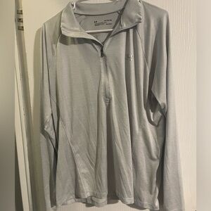 Dry fit half zip jacket